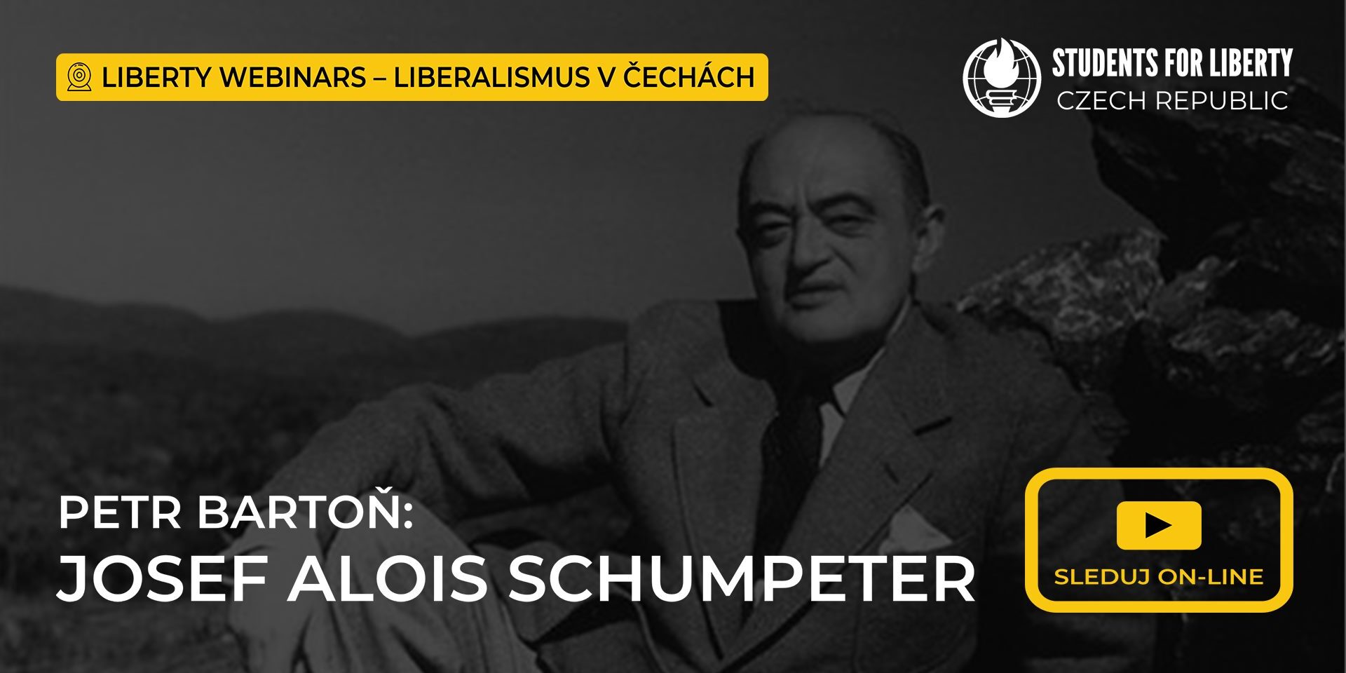 Liberty webinář: Josef Schumpeter